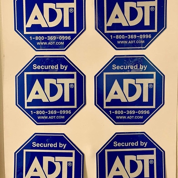 ADT Home Security Sign and Window stickers - Picture 3 of 5